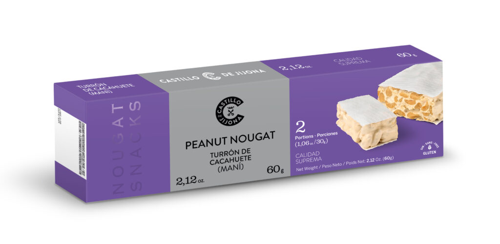 TURRÓN DE CACAHUETE ( 60g, 2x30g)