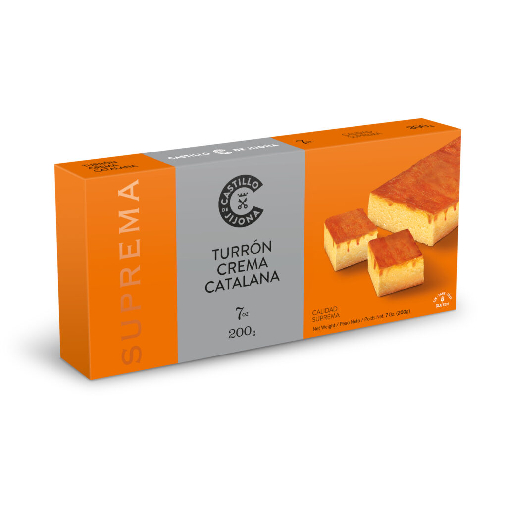 TURRÓN DE CREMA CATALANA