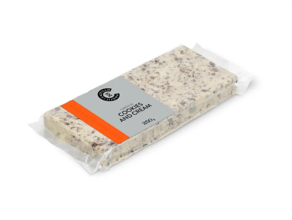 TURRÓN DE COOKIES AND CREAM - CALIDAD SUPREMA